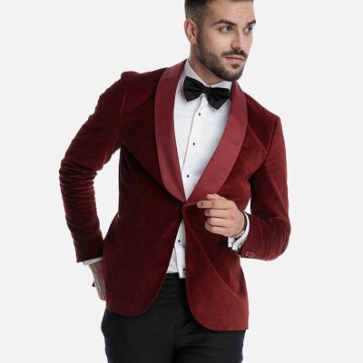 wedding skinny blazer with gold buttons in khaki