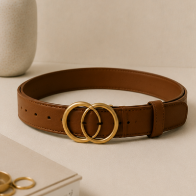 Double Ring Metal Belt