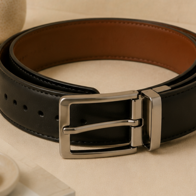 Reversible Black and Brown Belt